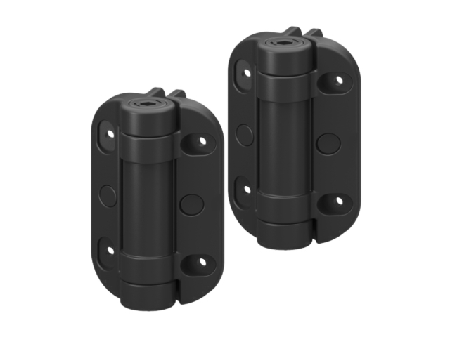 Záves na ťažké brány, s nastaviteľnou pružinou